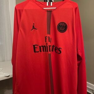 Nike Paris Saint-Germain Red Jersey